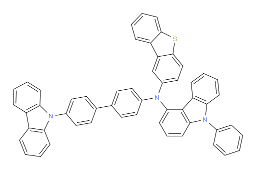 N-(4'-(9H-carbazol-9-yl)-[1,1'-biphenyl]-4-yl)-N-(dibenzo[b,d]thiophen-2-yl)-9-phenyl-9H-carbazol-4-amine