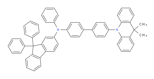 N-(4'-(9,9-dimethylacridin-10(9H)-yl)-[1,1'-biphenyl]-4-yl)-N,9,9-triphenyl-9H-fluoren-2-amine