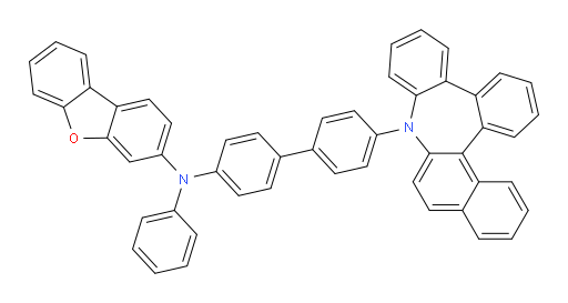 N-(4'-(7H-dibenzo[b,d]naphtho[1,2-f]azepin-7-yl)-[1,1'-biphenyl]-4-yl)-N-phenyldibenzo[b,d]furan-3-amine