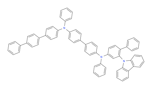 N4-(2-(9H-carbazol-9-yl)-[1,1'-biphenyl]-4-yl)-N4'-([1,1':4',1''-terphenyl]-4-yl)-N4,N4'-diphenyl-[1,1'-biphenyl]-4,4'-diamine
