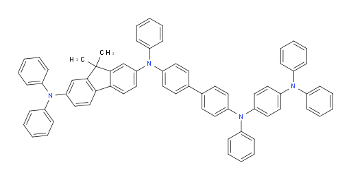 N2-(4'-((4-(diphenylamino)phenyl)(phenyl)amino)-[1,1'-biphenyl]-4-yl)-9,9-dimethyl-N2,N7,N7-triphenyl-9H-fluorene-2,7-diamine