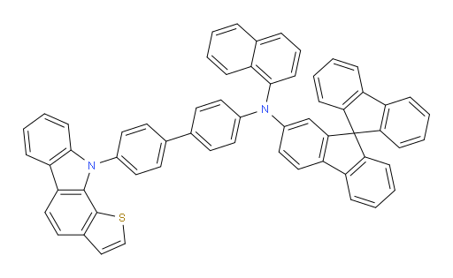 N-(4'-(10H-thieno[2,3-a]carbazol-10-yl)-[1,1'-biphenyl]-4-yl)-N-(naphthalen-1-yl)-9,9'-spirobi[fluoren]-2-amine