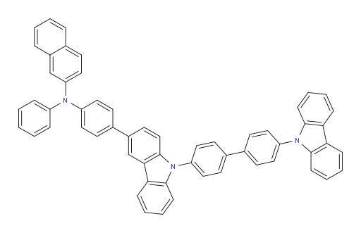 N-(4-(9-(4'-(9H-carbazol-9-yl)-[1,1'-biphenyl]-4-yl)-9H-carbazol-3-yl)phenyl)-N-phenylnaphthalen-2-amine