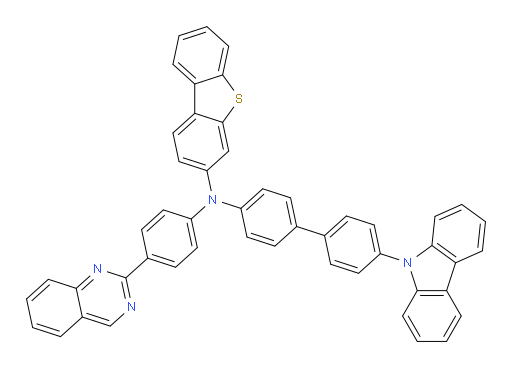 N-(4'-(9H-carbazol-9-yl)-[1,1'-biphenyl]-4-yl)-N-(4-(quinazolin-2-yl)phenyl)dibenzo[b,d]thiophen-3-amine