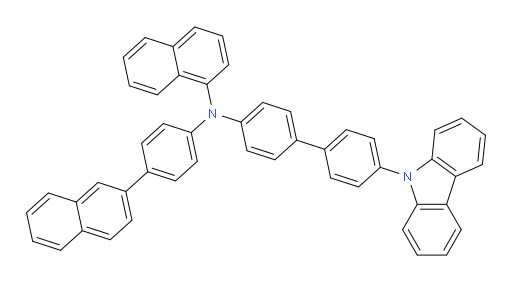 N-(4'-(9H-carbazol-9-yl)-[1,1'-biphenyl]-4-yl)-N-(4-(naphthalen-2-yl)phenyl)naphthalen-1-amine