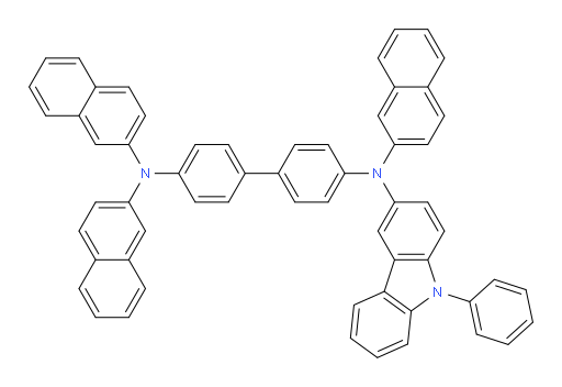 N4,N4,N4'-tri(naphthalen-2-yl)-N4'-(9-phenyl-9H-carbazol-3-yl)-[1,1'-biphenyl]-4,4'-diamine