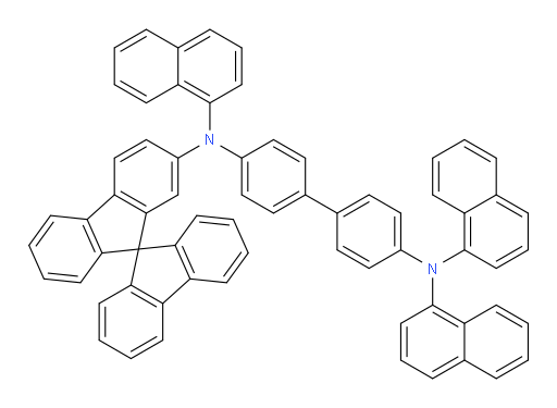 N4-(9,9'-spirobi[fluoren]-2-yl)-N4,N4',N4'-tri(naphthalen-1-yl)-[1,1'-biphenyl]-4,4'-diamine