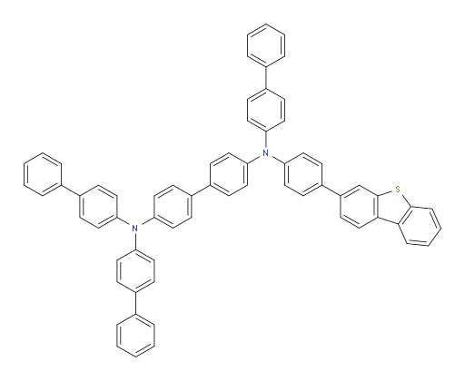 N4,N4,N4'-tri([1,1'-biphenyl]-4-yl)-N4'-(4-(dibenzo[b,d]thiophen-3-yl)phenyl)-[1,1'-biphenyl]-4,4'-diamine
