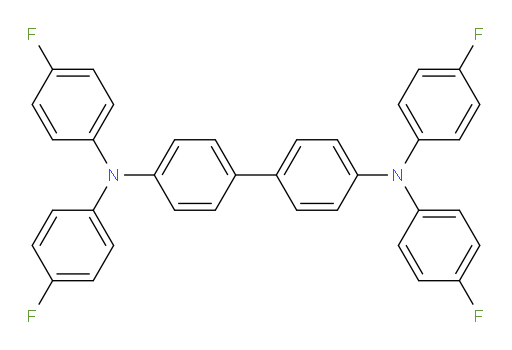 N4,N4,N4',N4'-tetrakis(4-fluorophenyl)-[1,1'-biphenyl]-4,4'-diamine