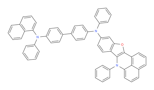 N4-(naphthalen-1-yl)-N4,N4'-diphenyl-N4'-(7-phenyl-7H-benzo[de]benzofuro[3,2-b]quinolin-10-yl)-[1,1'-biphenyl]-4,4'-diamine