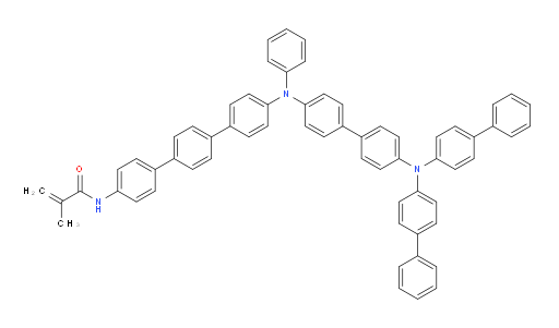 N-(4''-((4'-(di([1,1'-biphenyl]-4-yl)amino)-[1,1'-biphenyl]-4-yl)(phenyl)amino)-[1,1':4',1''-terphenyl]-4-yl)methacrylamide