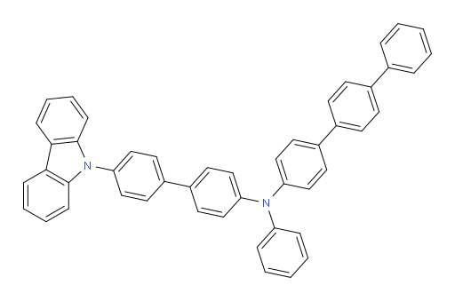 N-(4'-(9H-carbazol-9-yl)-[1,1'-biphenyl]-4-yl)-N-phenyl-[1,1':4',1''-terphenyl]-4-amine