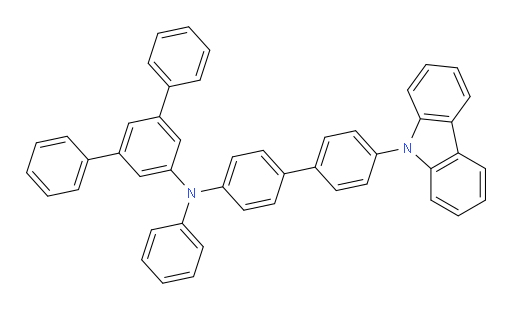 N-(4'-(9H-carbazol-9-yl)-[1,1'-biphenyl]-4-yl)-N-phenyl-[1,1':3',1''-terphenyl]-5'-amine