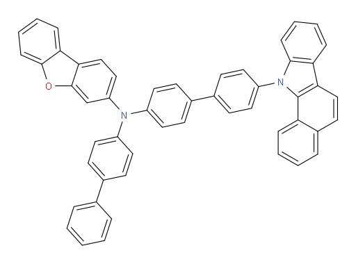 N-(4'-(11H-benzo[a]carbazol-11-yl)-[1,1'-biphenyl]-4-yl)-N-([1,1'-biphenyl]-4-yl)dibenzo[b,d]furan-3-amine