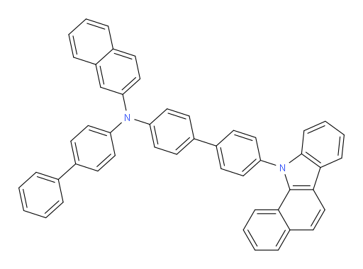 N-(4'-(11H-benzo[a]carbazol-11-yl)-[1,1'-biphenyl]-4-yl)-N-([1,1'-biphenyl]-4-yl)naphthalen-2-amine