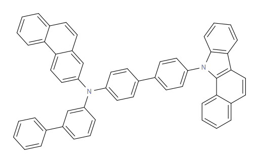 N-(4'-(11H-benzo[a]carbazol-11-yl)-[1,1'-biphenyl]-4-yl)-N-([1,1'-biphenyl]-3-yl)phenanthren-2-amine