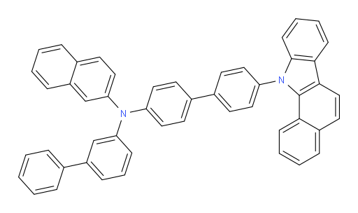 N-(4'-(11H-benzo[a]carbazol-11-yl)-[1,1'-biphenyl]-4-yl)-N-([1,1'-biphenyl]-3-yl)naphthalen-2-amine