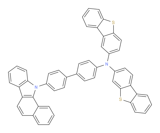 N-(4'-(11H-benzo[a]carbazol-11-yl)-[1,1'-biphenyl]-4-yl)-N-(dibenzo[b,d]thiophen-3-yl)dibenzo[b,d]thiophen-2-amine