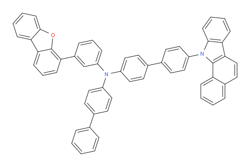 N-([1,1'-biphenyl]-4-yl)-4'-(11H-benzo[a]carbazol-11-yl)-N-(3-(dibenzo[b,d]furan-4-yl)phenyl)-[1,1'-biphenyl]-4-amine