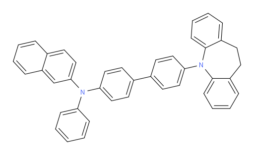 N-(4'-(10,11-dihydro-5H-dibenzo[b,f]azepin-5-yl)-[1,1'-biphenyl]-4-yl)-N-phenylnaphthalen-2-amine