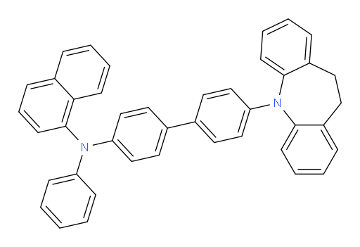N-(4'-(10,11-dihydro-5H-dibenzo[b,f]azepin-5-yl)-[1,1'-biphenyl]-4-yl)-N-phenylnaphthalen-1-amine