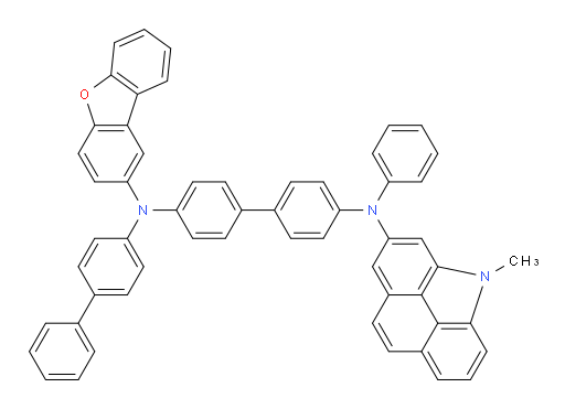 N4-([1,1'-biphenyl]-4-yl)-N4-(dibenzo[b,d]furan-2-yl)-N4'-(4-methyl-4H-benzo[def]carbazol-2-yl)-N4'-phenyl-[1,1'-biphenyl]-4,4'-diamine