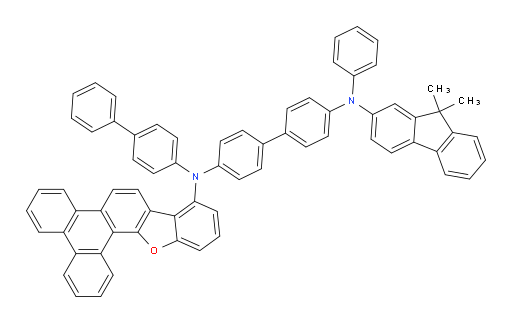 N4-([1,1'-biphenyl]-4-yl)-N4'-(9,9-dimethyl-9H-fluoren-2-yl)-N4'-phenyl-N4-(triphenyleno[1,2-b]benzofuran-11-yl)-[1,1'-biphenyl]-4,4'-diamine