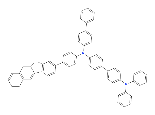 N4-([1,1'-biphenyl]-4-yl)-N4-(4-(benzo[b]naphtho[2,3-d]thiophen-3-yl)phenyl)-N4',N4'-diphenyl-[1,1'-biphenyl]-4,4'-diamine