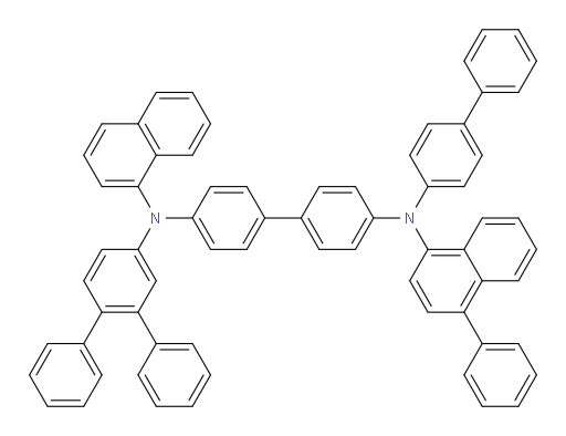 N4-([1,1'-biphenyl]-4-yl)-N4'-([1,1':2',1''-terphenyl]-4'-yl)-N4'-(naphthalen-1-yl)-N4-(4-phenylnaphthalen-1-yl)-[1,1'-biphenyl]-4,4'-diamine
