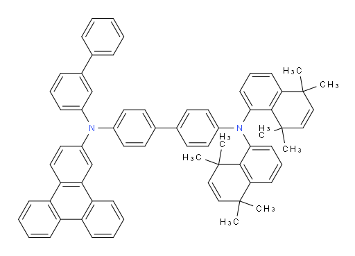 N4-([1,1'-biphenyl]-3-yl)-N4',N4'-bis(5,5,8,8-tetramethyl-5,8-dihydronaphthalen-1-yl)-N4-(triphenylen-2-yl)-[1,1'-biphenyl]-4,4'-diamine