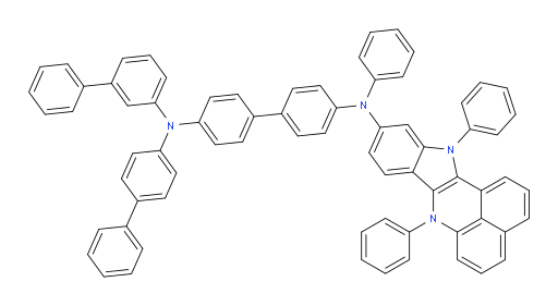 N4-([1,1'-biphenyl]-3-yl)-N4-([1,1'-biphenyl]-4-yl)-N4'-(7,12-diphenyl-7,12-dihydrobenzo[de]indolo[3,2-b]quinolin-10-yl)-N4'-phenyl-[1,1'-biphenyl]-4,4'-diamine
