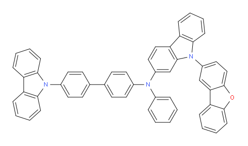 N-(4'-(9H-carbazol-9-yl)-[1,1'-biphenyl]-4-yl)-9-(dibenzo[b,d]furan-2-yl)-N-phenyl-9H-carbazol-2-amine