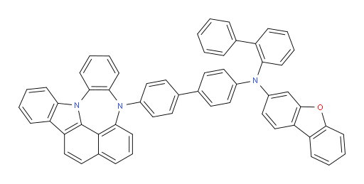 N-(4'-(4H-4,8b-diazaindeno[1,2,3-gh]pleiaden-4-yl)-[1,1'-biphenyl]-4-yl)-N-([1,1'-biphenyl]-2-yl)dibenzo[b,d]furan-3-amine