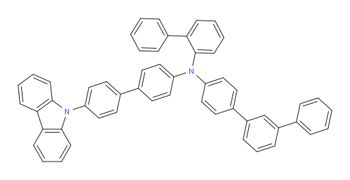 N-(4'-(9H-carbazol-9-yl)-[1,1'-biphenyl]-4-yl)-N-([1,1'-biphenyl]-2-yl)-[1,1':3',1''-terphenyl]-4-amine