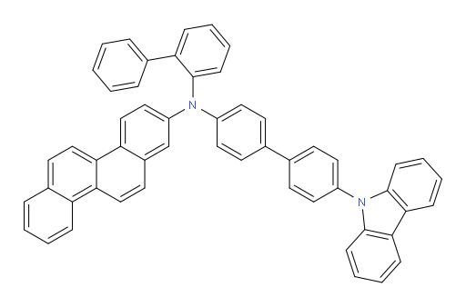 N-(4'-(9H-carbazol-9-yl)-[1,1'-biphenyl]-4-yl)-N-([1,1'-biphenyl]-2-yl)chrysen-2-amine