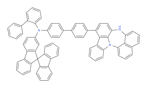 N-(4'-(4H-naphtho[1',8':5,6,7][1,4]diazepino[3,2,1-jk]carbazol-7-yl)-[1,1'-biphenyl]-4-yl)-N-([1,1'-biphenyl]-2-yl)-9,9'-spirobi[fluoren]-2-amine