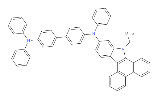 N4-(9-ethyl-9H-dibenzo[a,c]carbazol-11-yl)-N4,N4',N4'-triphenyl-[1,1'-biphenyl]-4,4'-diamine
