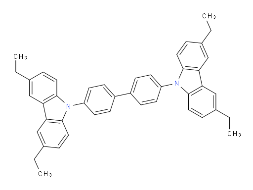 4,4'-bis(3,6-diethyl-9H-carbazol-9-yl)-1,1'-biphenyl