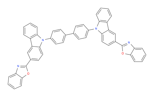 4,4'-bis(3-(benzo[d]oxazol-2-yl)-9H-carbazol-9-yl)-1,1'-biphenyl