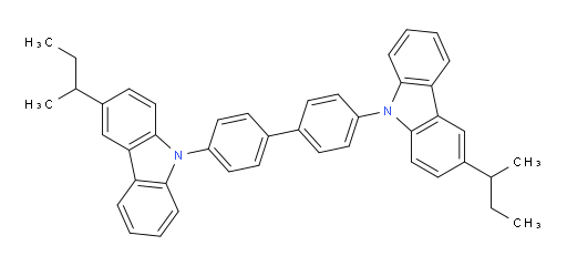 4,4'-bis(3-(sec-butyl)-9H-carbazol-9-yl)-1,1'-biphenyl