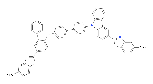 4,4'-bis(3-(5-methylbenzo[d]thiazol-2-yl)-9H-carbazol-9-yl)-1,1'-biphenyl
