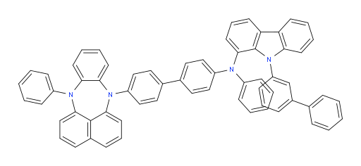 9-([1,1'-biphenyl]-3-yl)-N-phenyl-N-(4'-(12-phenylbenzo[b]naphtho[1,8-ef][1,4]diazepin-7(12H)-yl)-[1,1'-biphenyl]-4-yl)-9H-carbazol-1-amine