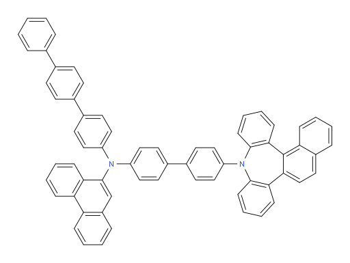 N-(4'-(9H-dibenzo[b,f]naphtho[1,2-d]azepin-9-yl)-[1,1'-biphenyl]-4-yl)-N-([1,1':4',1''-terphenyl]-4-yl)phenanthren-9-amine