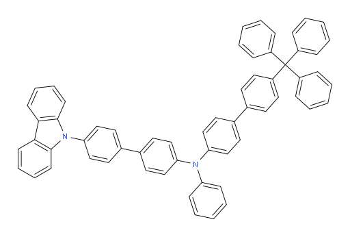 N-(4'-(9H-carbazol-9-yl)-[1,1'-biphenyl]-4-yl)-N-phenyl-4'-trityl-[1,1'-biphenyl]-4-amine