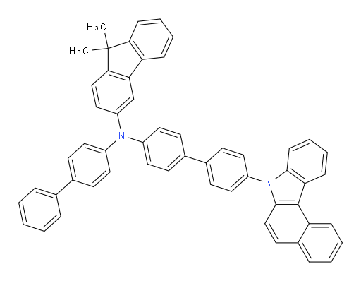 N-(4'-(7H-benzo[c]carbazol-7-yl)-[1,1'-biphenyl]-4-yl)-N-([1,1'-biphenyl]-4-yl)-9,9-dimethyl-9H-fluoren-3-amine