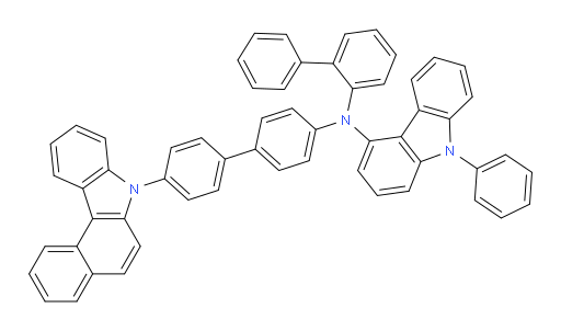 N-(4'-(7H-benzo[c]carbazol-7-yl)-[1,1'-biphenyl]-4-yl)-N-([1,1'-biphenyl]-2-yl)-9-phenyl-9H-carbazol-4-amine