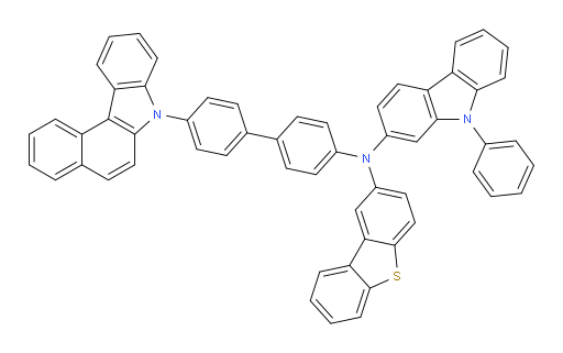 N-(4'-(7H-benzo[c]carbazol-7-yl)-[1,1'-biphenyl]-4-yl)-N-(dibenzo[b,d]thiophen-2-yl)-9-phenyl-9H-carbazol-2-amine
