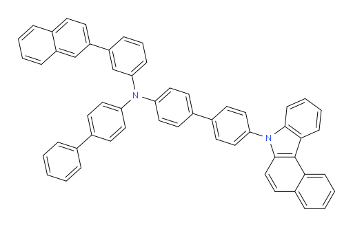 N-([1,1'-biphenyl]-4-yl)-4'-(7H-benzo[c]carbazol-7-yl)-N-(3-(naphthalen-2-yl)phenyl)-[1,1'-biphenyl]-4-amine