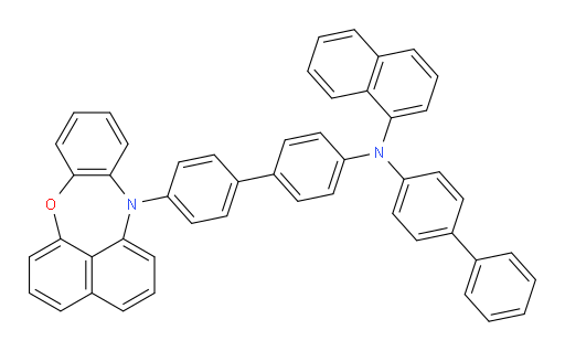 N-(4'-(12H-benzo[b]naphtho[1,8-ef][1,4]oxazepin-12-yl)-[1,1'-biphenyl]-4-yl)-N-([1,1'-biphenyl]-4-yl)naphthalen-1-amine