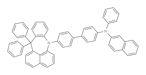 N-(4'-(12,12-diphenylbenzo[f]naphtho[1,8-bc]azepin-7(12H)-yl)-[1,1'-biphenyl]-4-yl)-N-phenylnaphthalen-2-amine